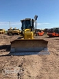 Used Dozer in yard,Used Dozer,Used Komatsu Dozer under blue sky,Front of used Dozer